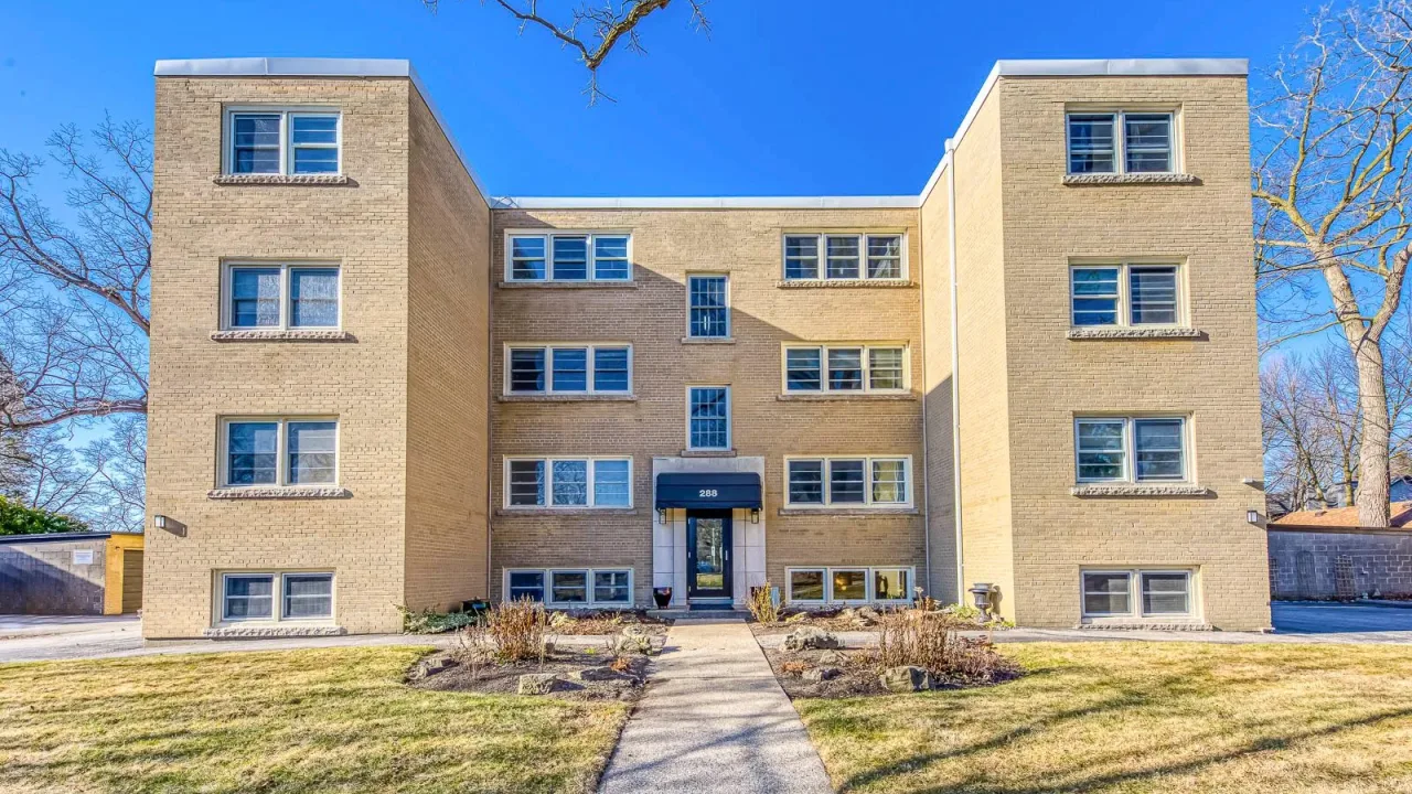 Mayfair Apartments condo building exterior