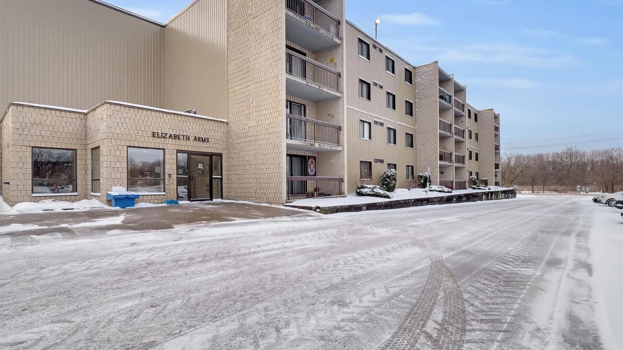 Elizabeth Arms condo building exterior