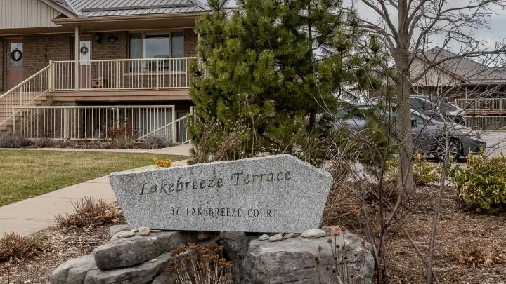 Lake Breeze condo building exterior