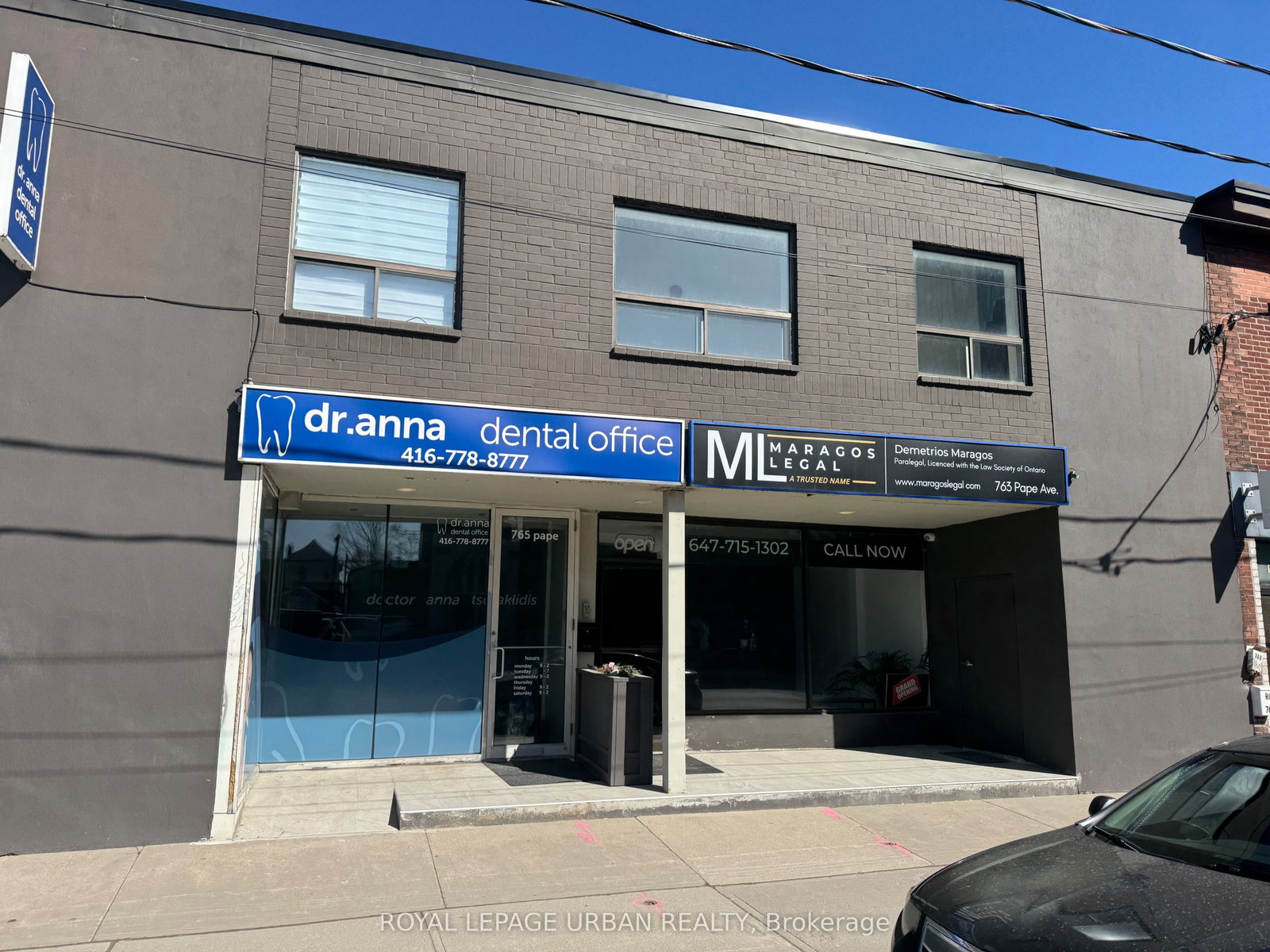 763 Pape Avenue exterior
