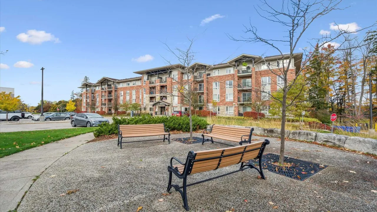 Highland Hills condo building exterior