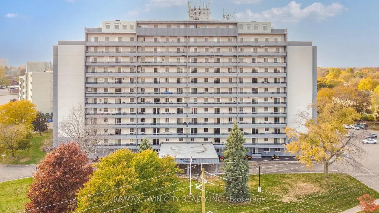 Village Towers condo building exterior