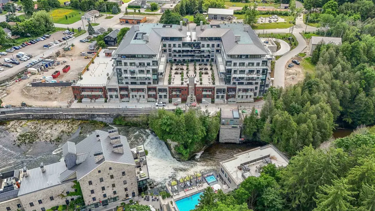 Elora Mill Residence condo building exterior