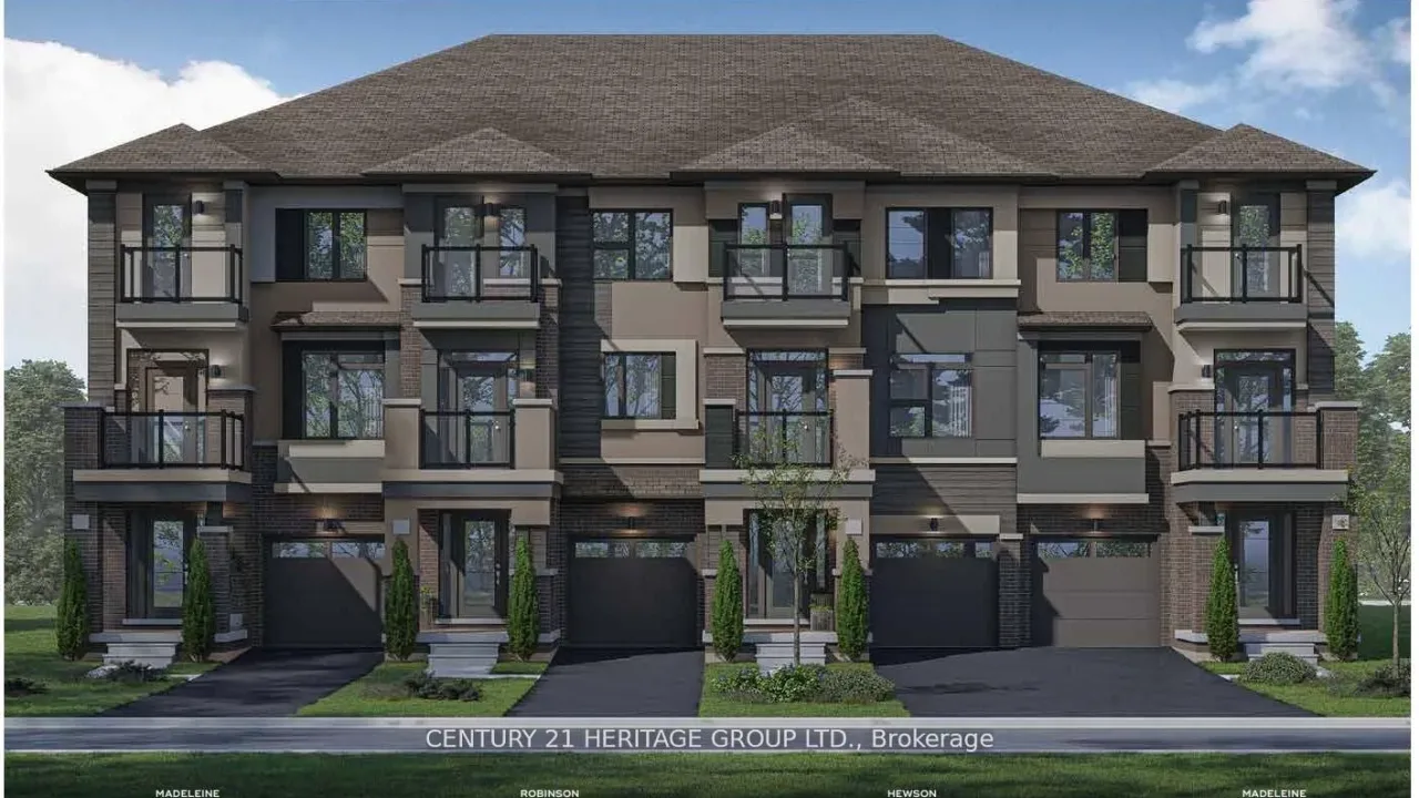 Sienna Woods West Townhomes exterior