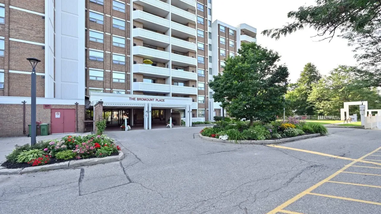 The Bromount Place condo building exterior