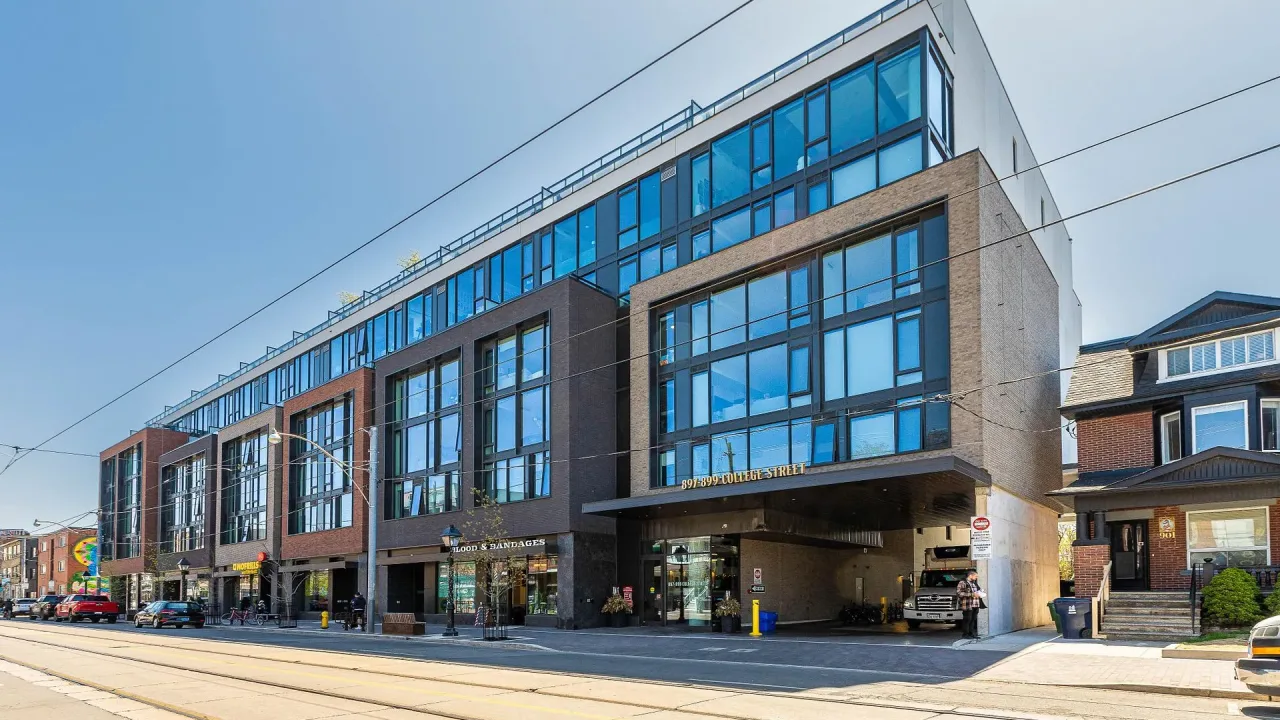 College West Residences exterior