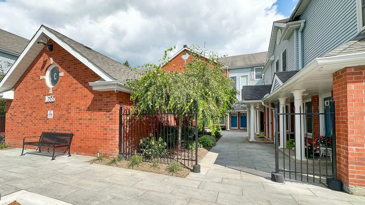 Parkwood Villiage condo building exterior