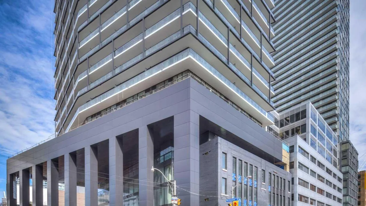 Tableau Condos condo building exterior