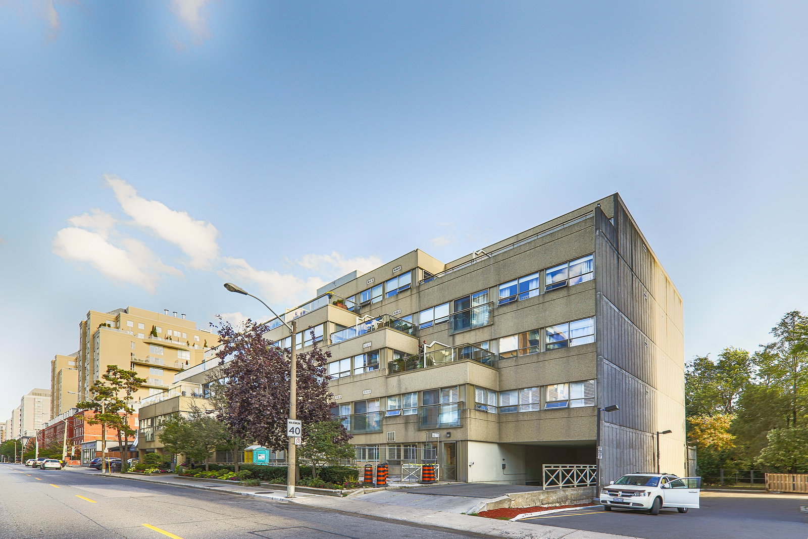 Greenwich Terrace condo building exterior