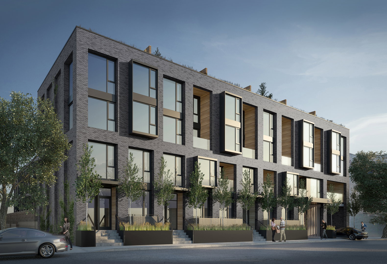 35 Wabash Townhomes exterior