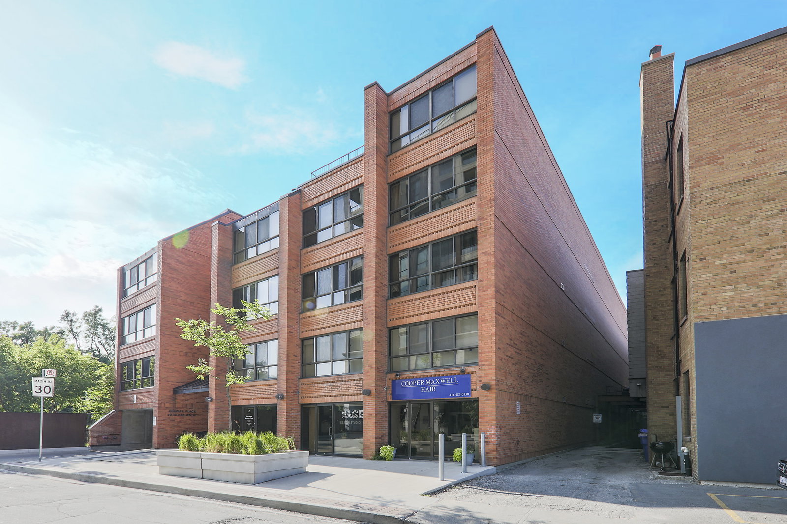 Chaplin Place exterior