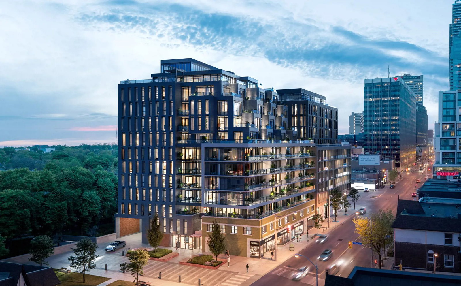The Davisville exterior