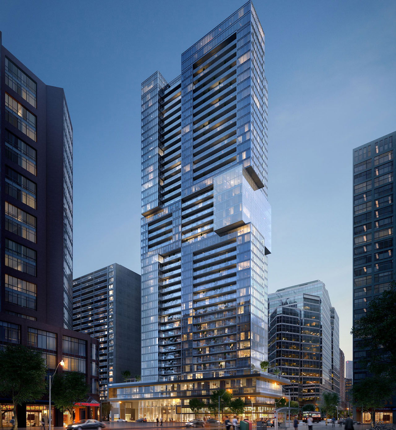 The Livmore condo building exterior