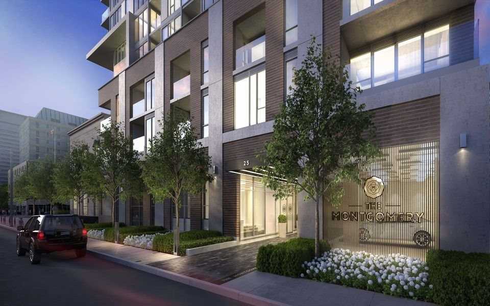 The Montgomery Condos condo building exterior