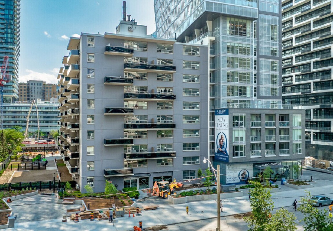Story of Midtown condo building exterior