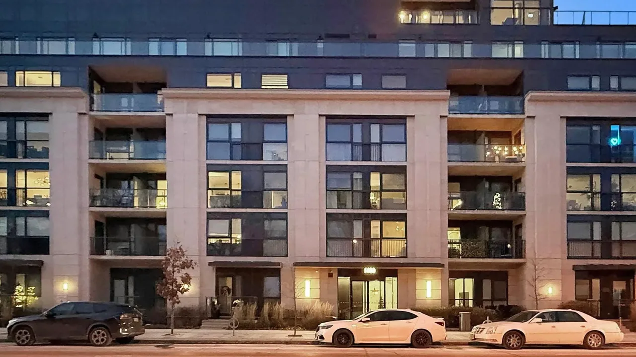 Upper Beach Club condo building exterior