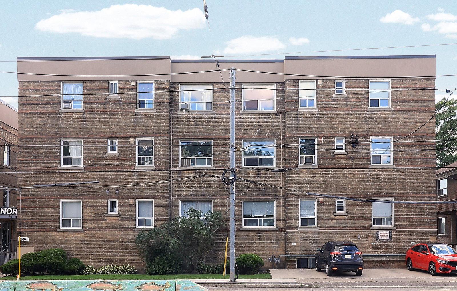 Cornell Manor condo building exterior