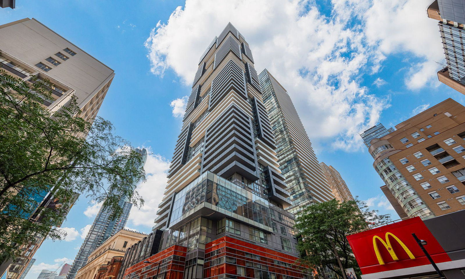YC Condos - Yonge and College exterior