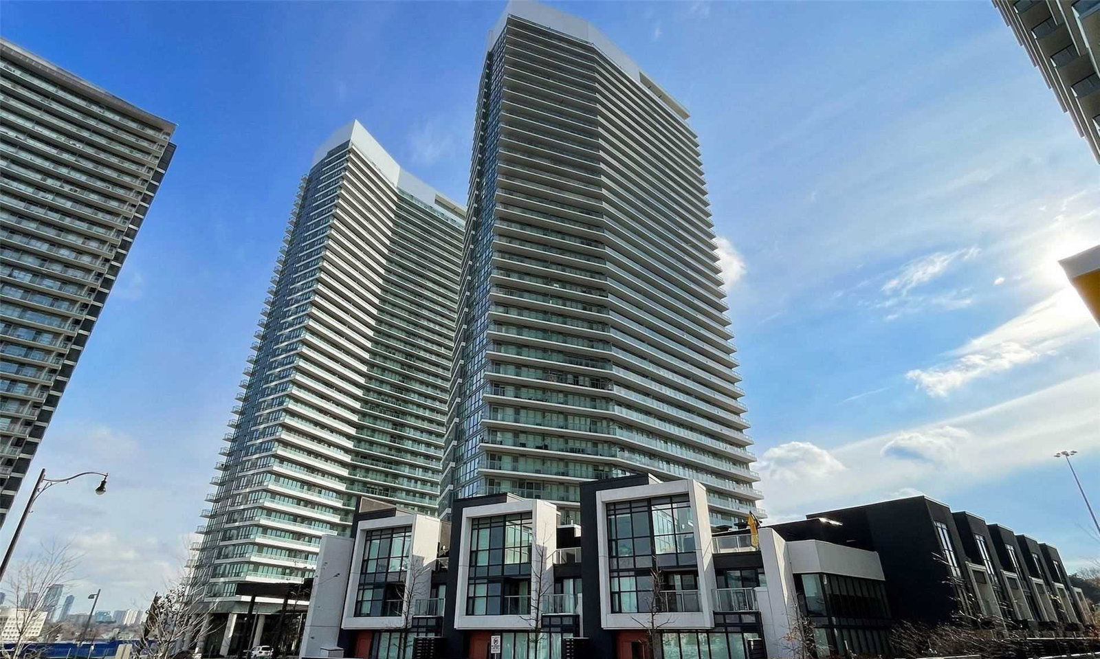 Opus and Omega on the Park Condos exterior