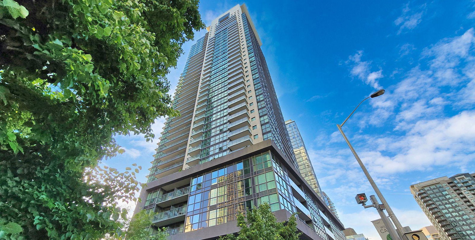 Gibson Square North Tower exterior