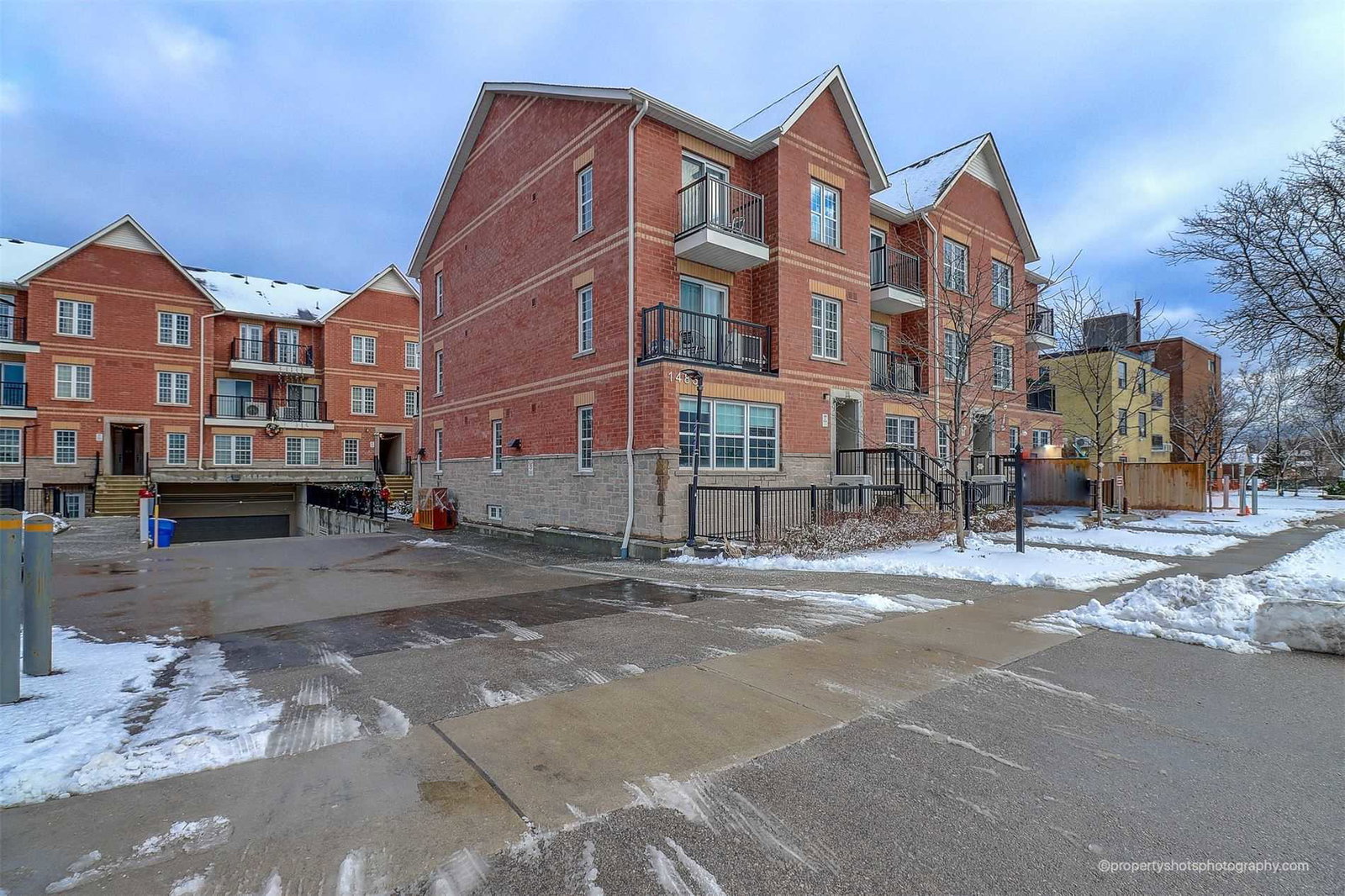 Birchmount Gardens Townhomes exterior