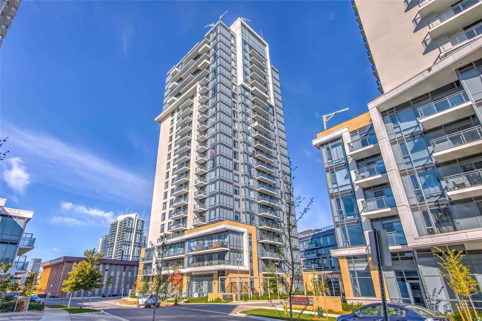 Trio at Atria exterior
