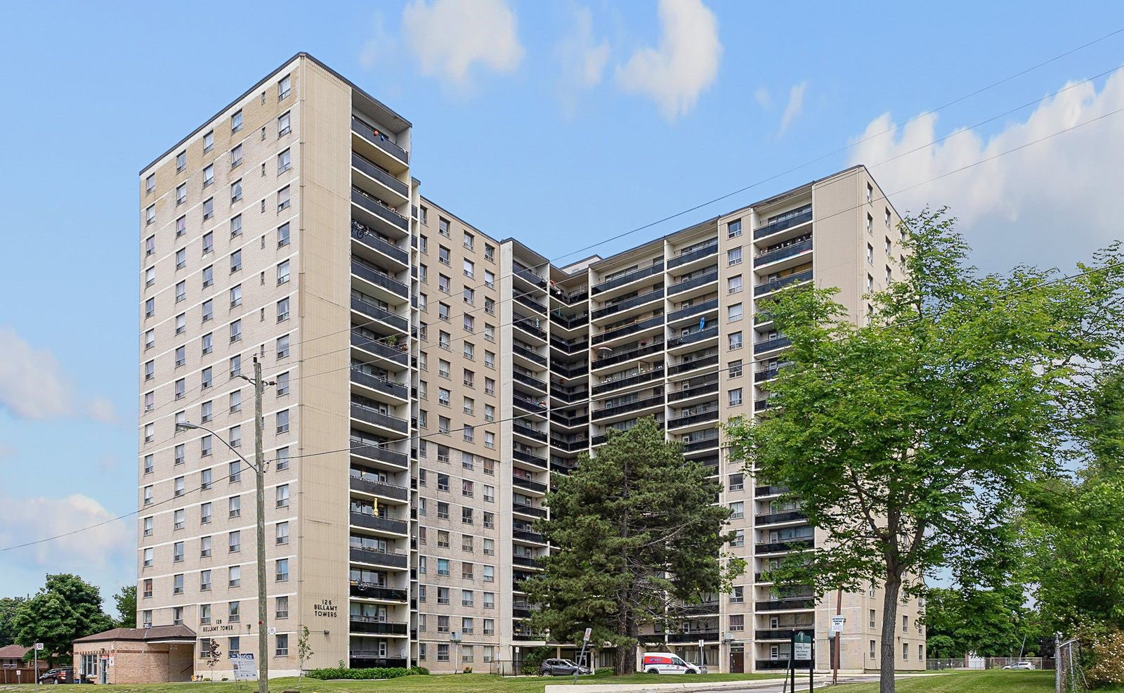 Bellamy Towers exterior