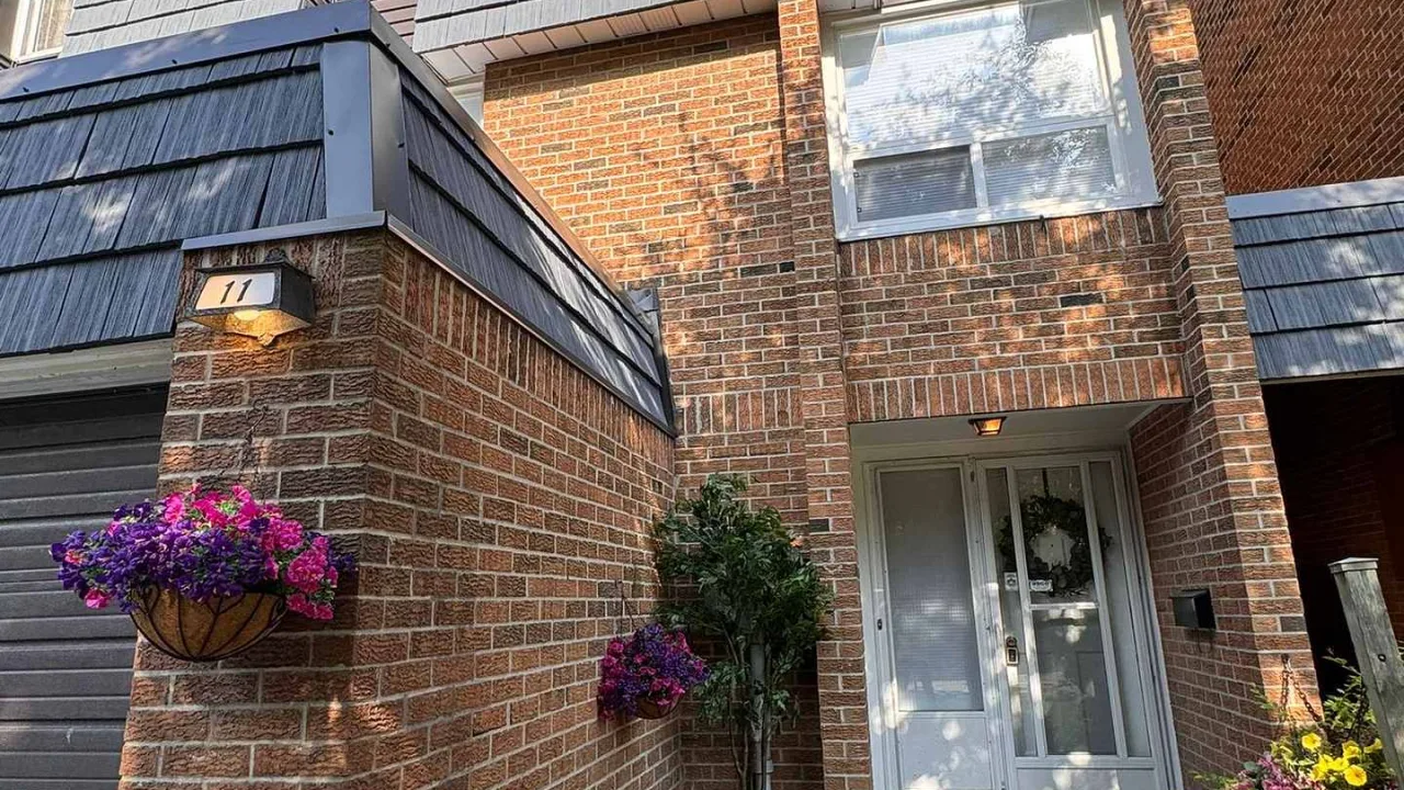 The Royalways Townhomes condo building exterior