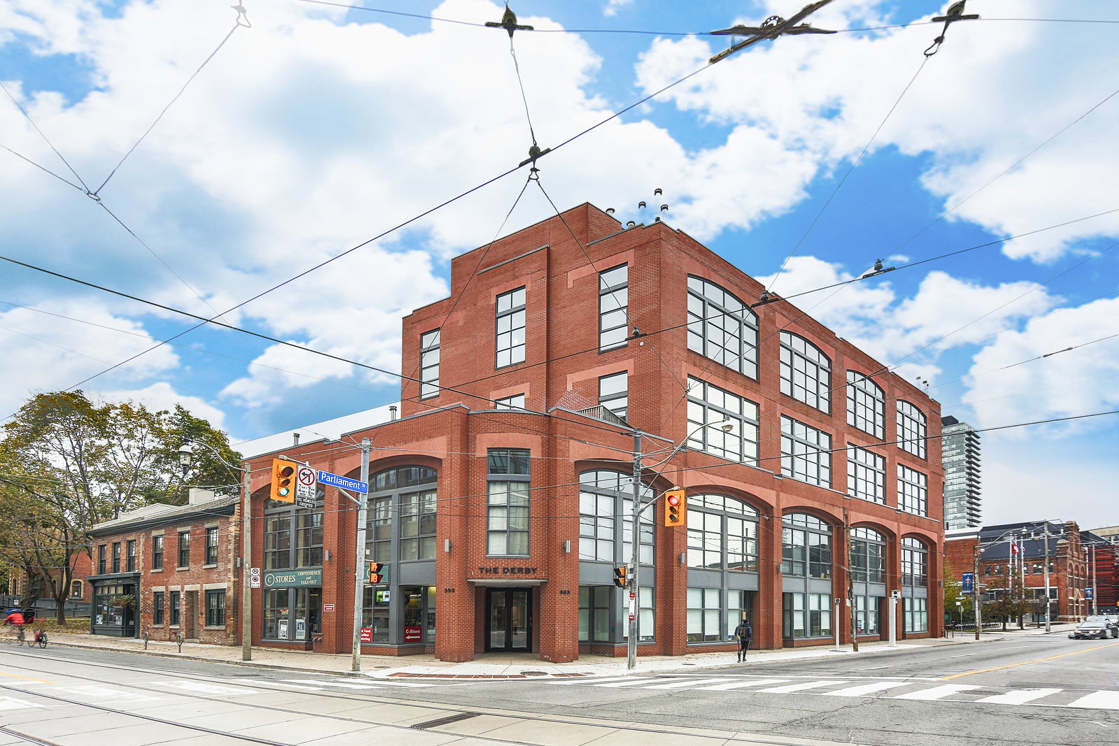 The Derby Lofts exterior
