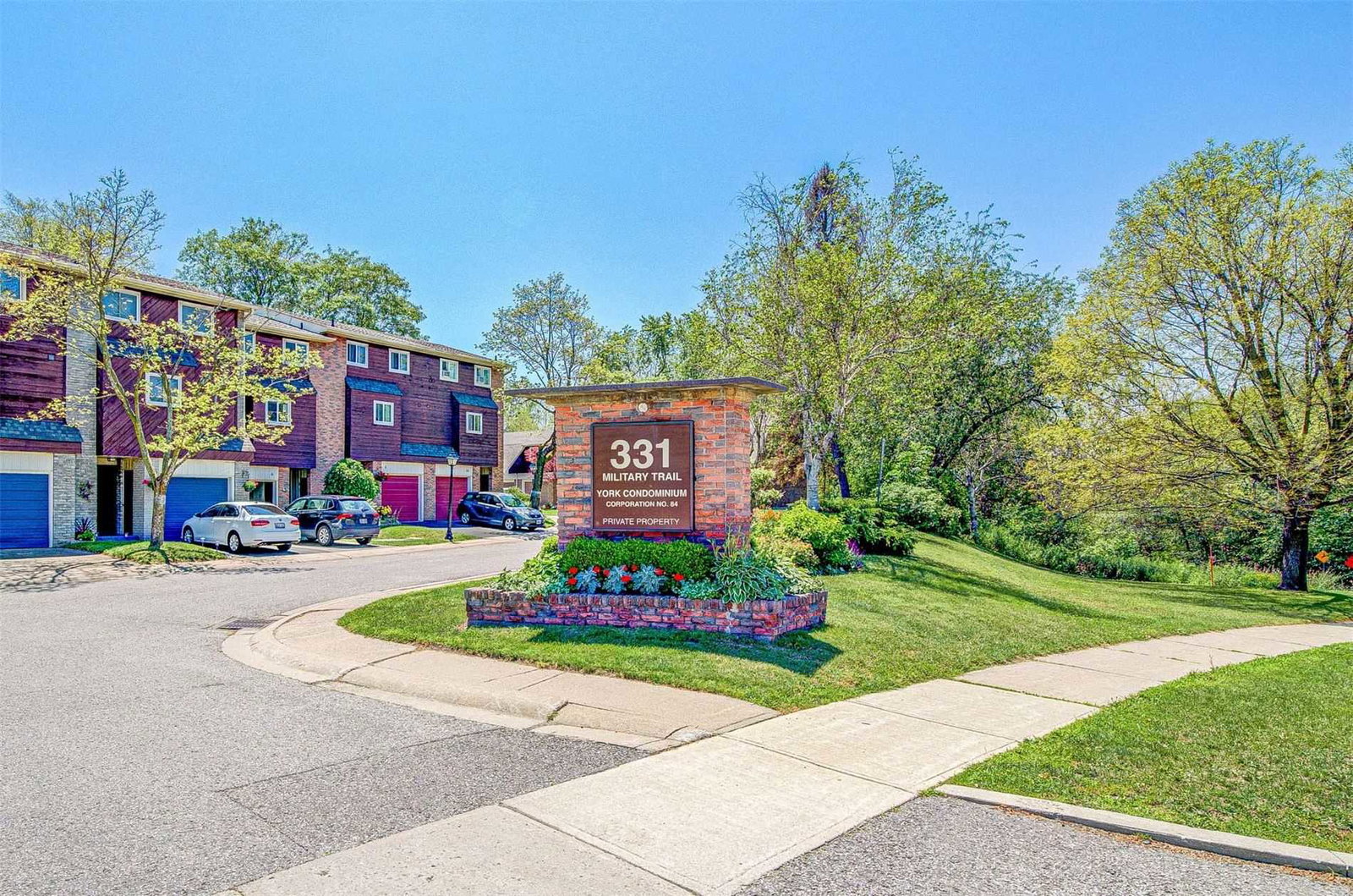 331 Military Trail Townhomes condo building exterior