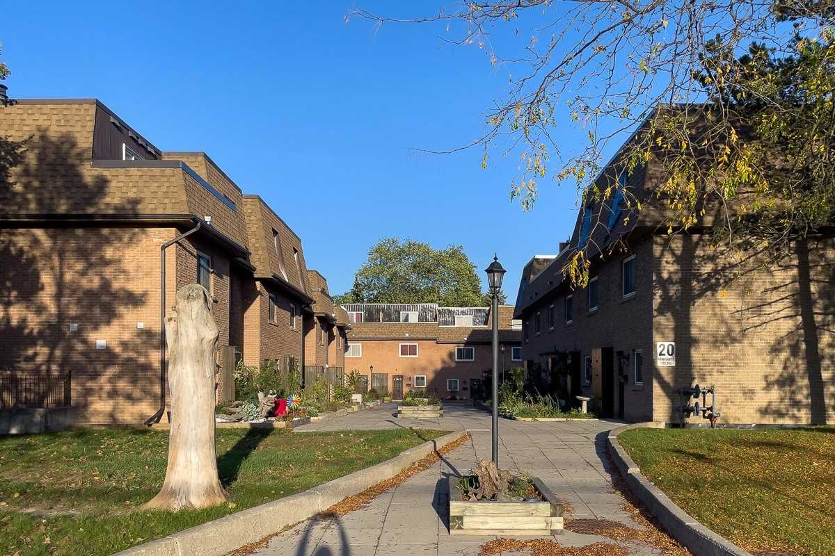 20 Hainford Street Townhomes condo building exterior