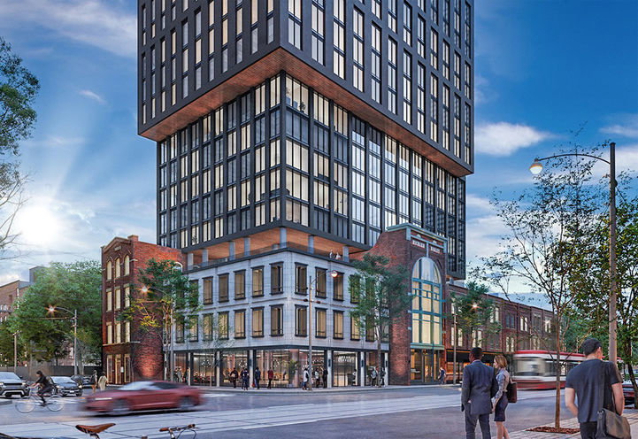 Queen Central Condos exterior