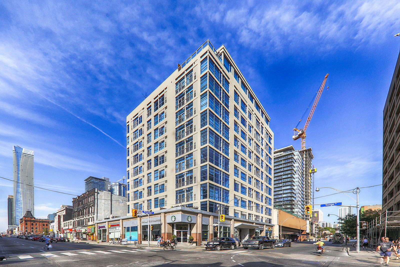Eight Wellesley Street East exterior
