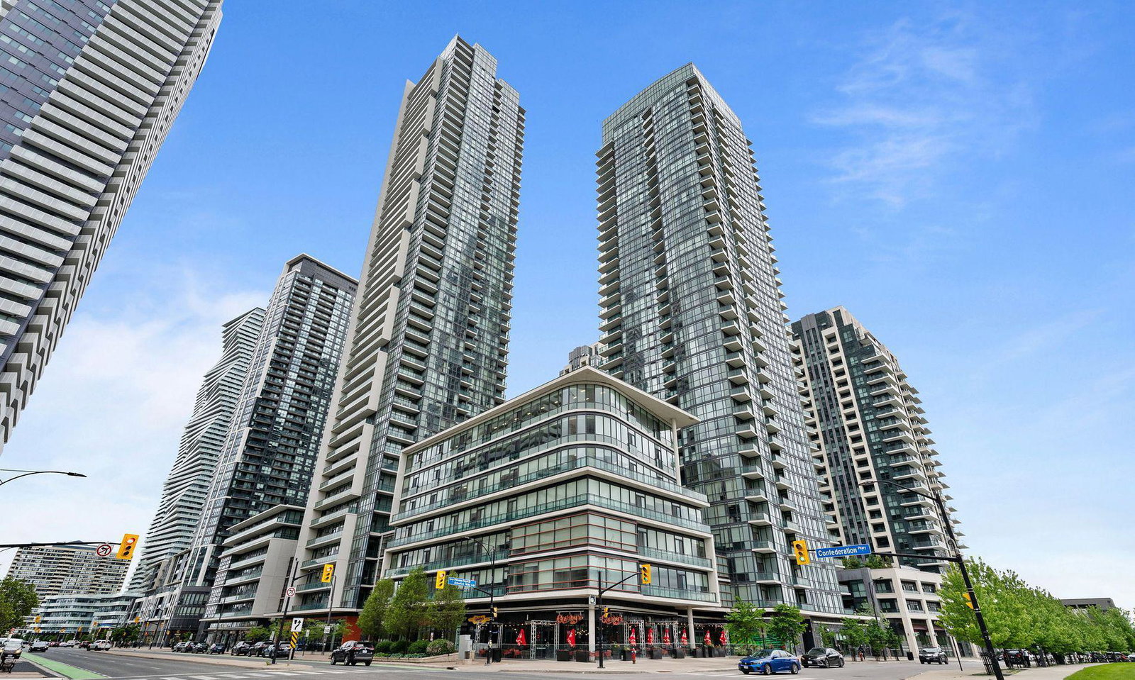 The Grand Residences at Parkside Village Condos exterior
