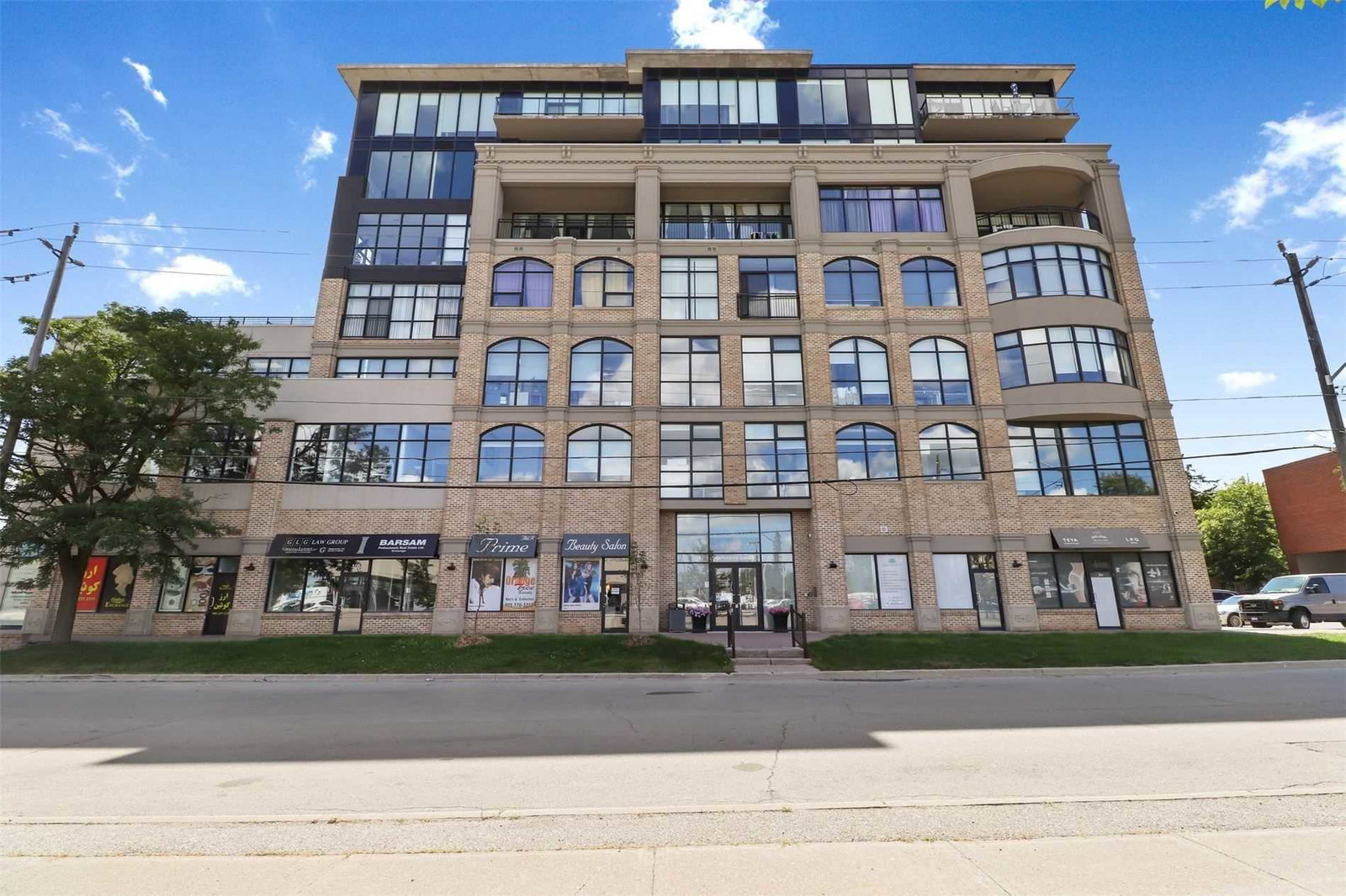 The Benson Condos condo building exterior
