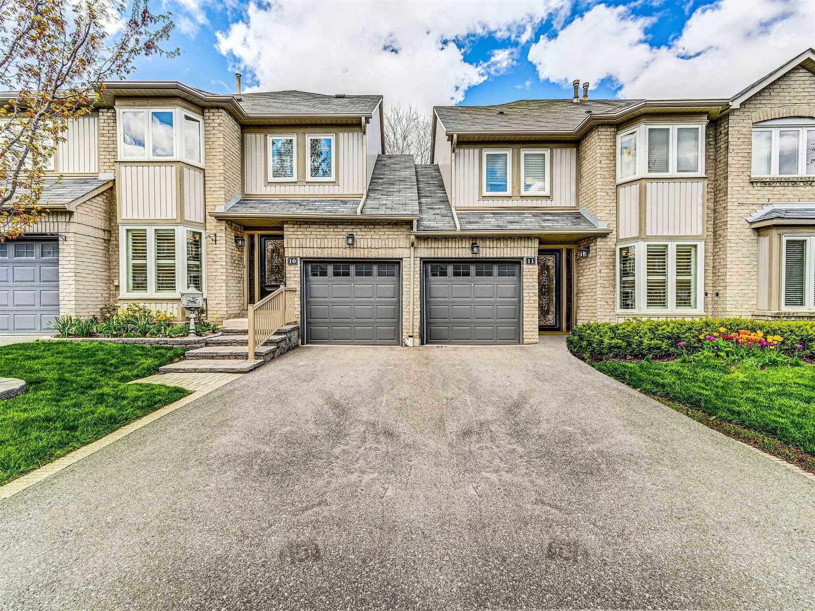 The Enclave Townhomes exterior