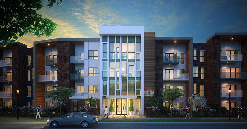 Ville Condominiums exterior