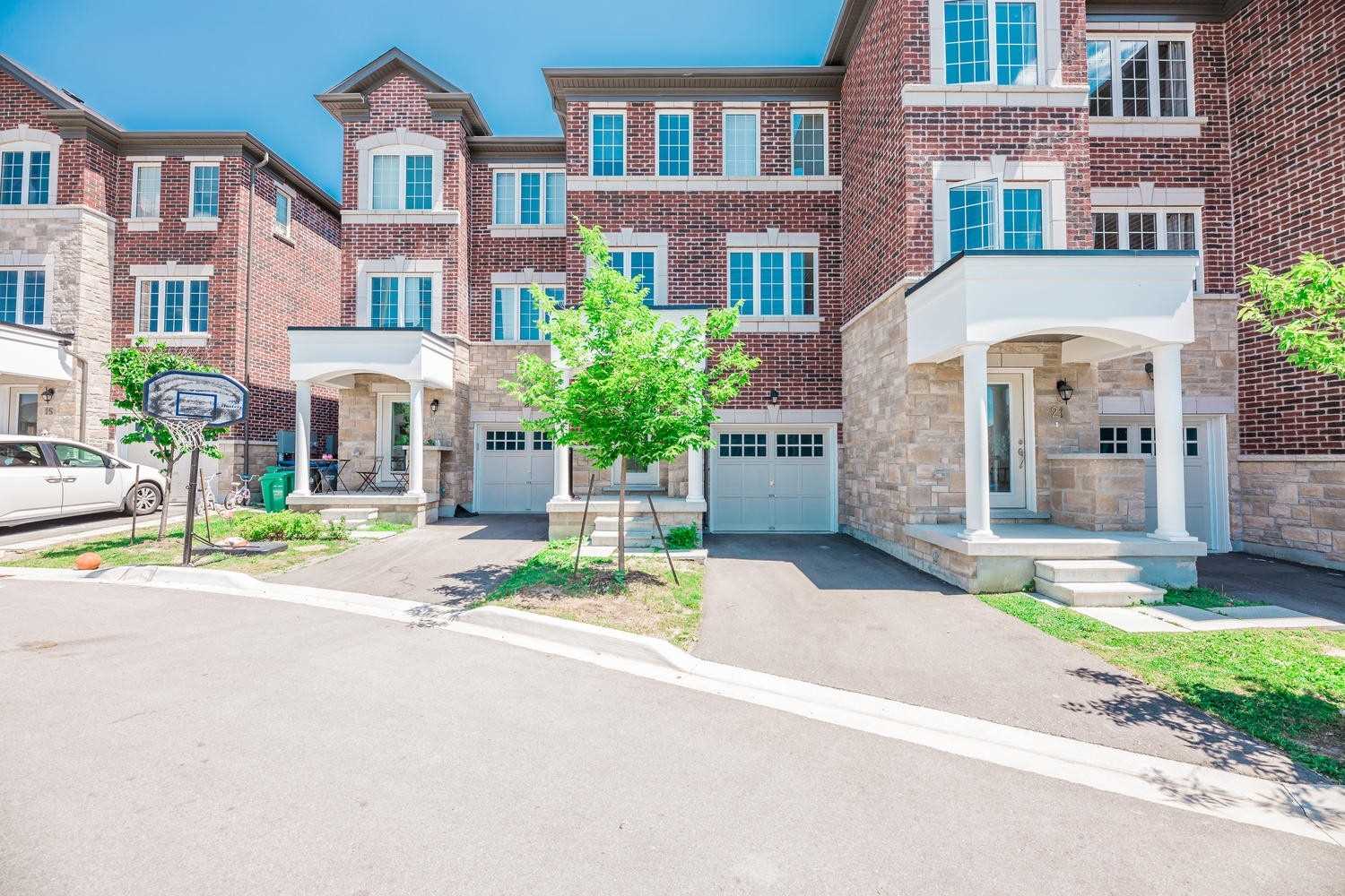 The Enclaves Townhomes condo building exterior