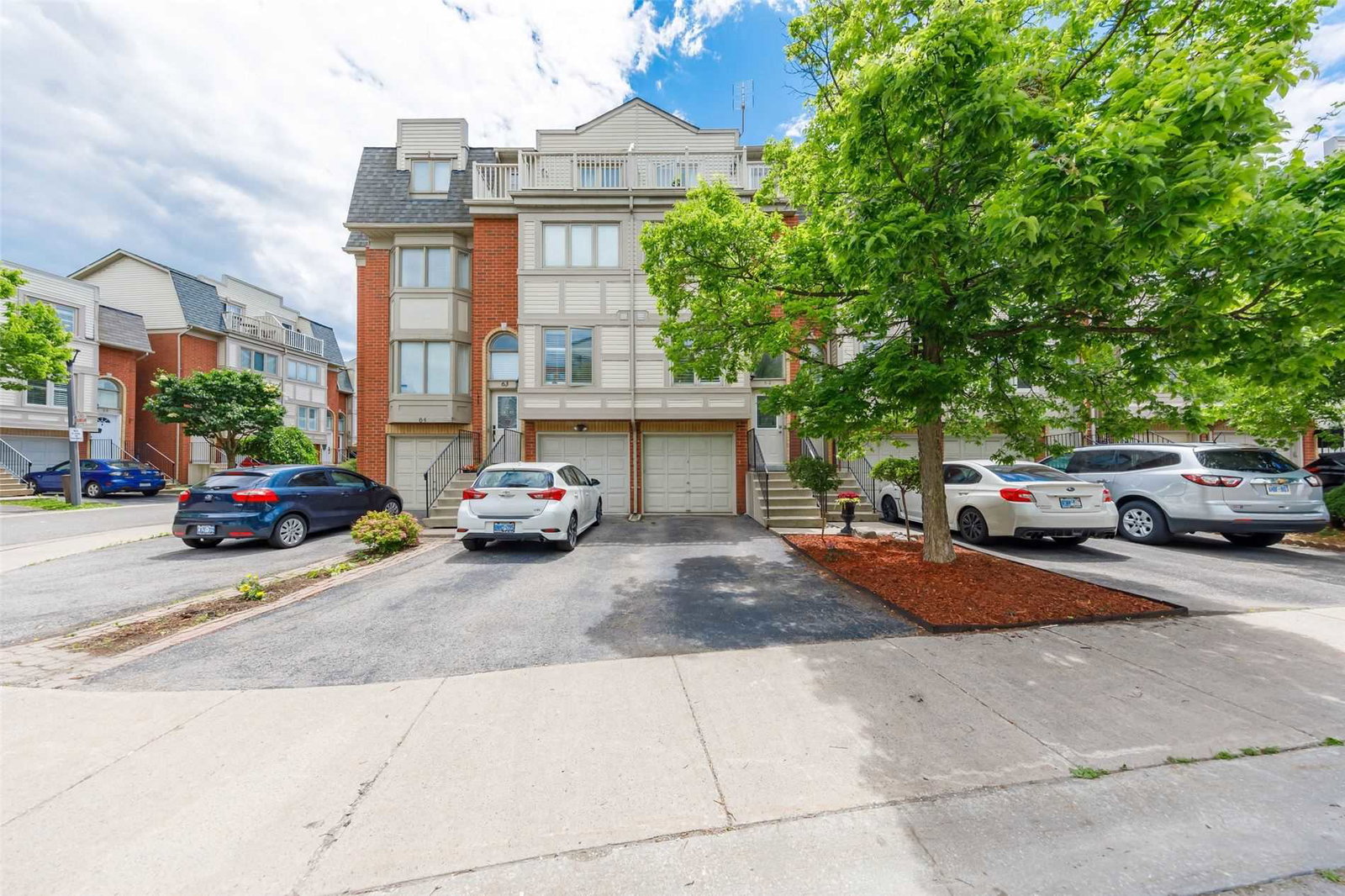 The Brownstones Townhomes exterior