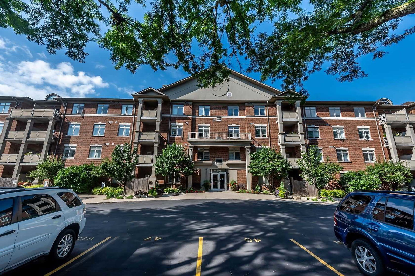 The Dovercourt Townhomes exterior