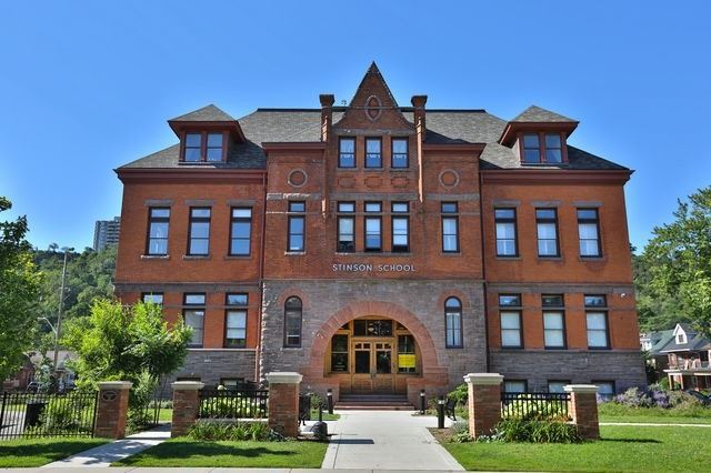 Stinson School Lofts exterior