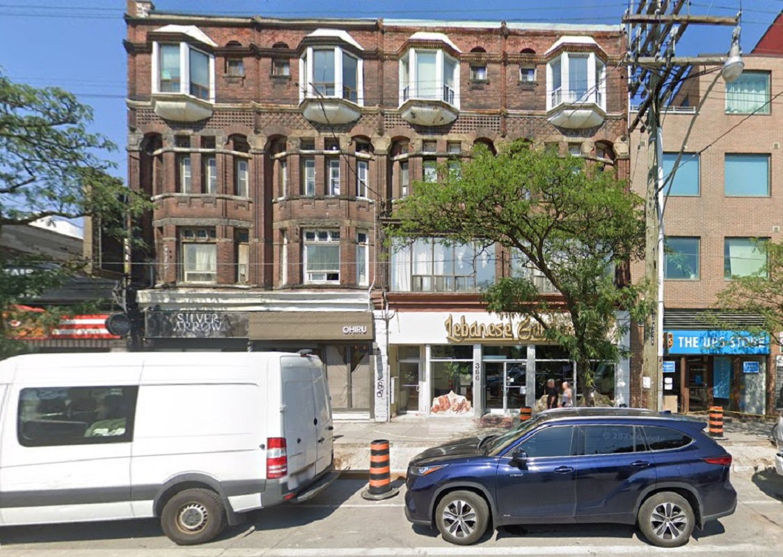 366 College Street condo building exterior
