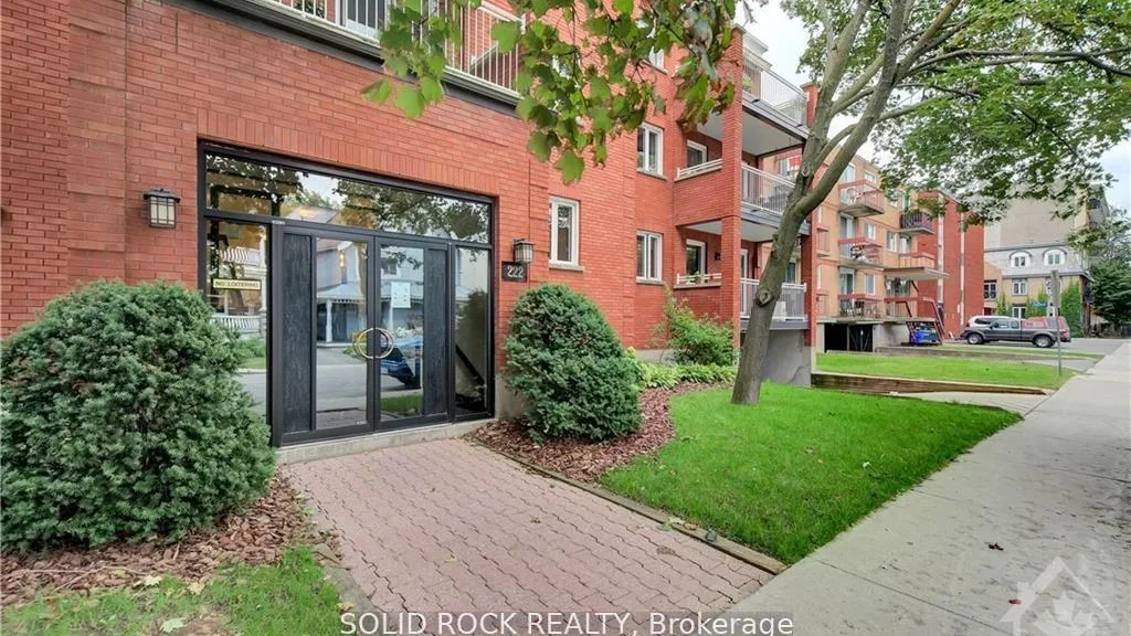 222 Bruyere Street condo building exterior