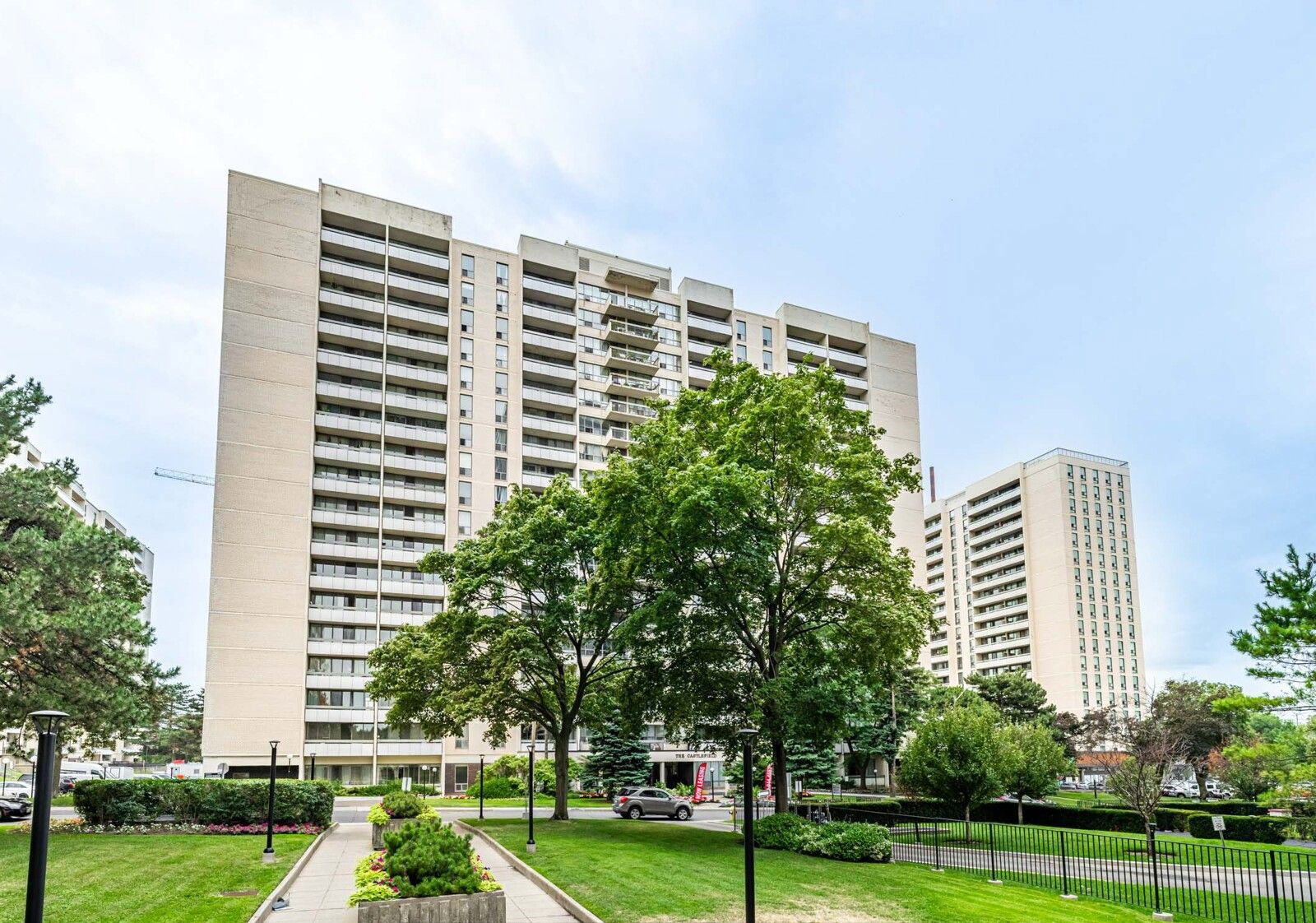 The Castlefield condo building exterior