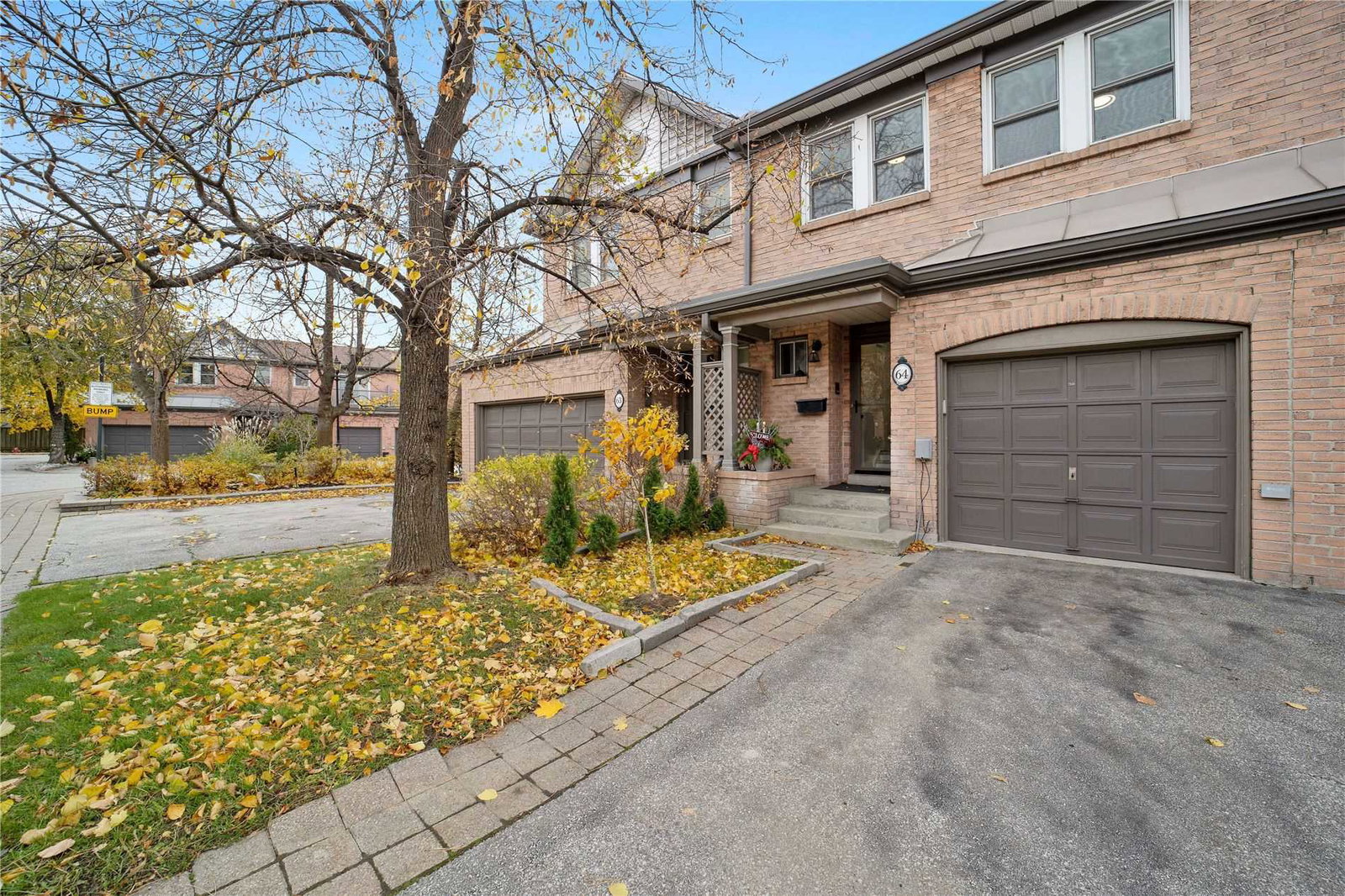 385 The East Mall Townhomes exterior