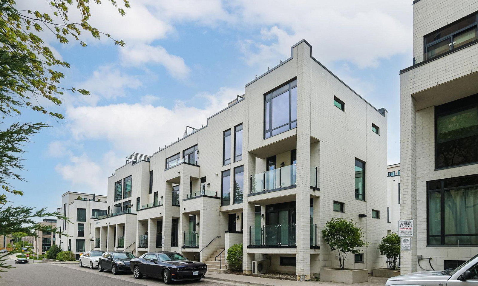 Widdicombe & Eglinton Townhomes exterior