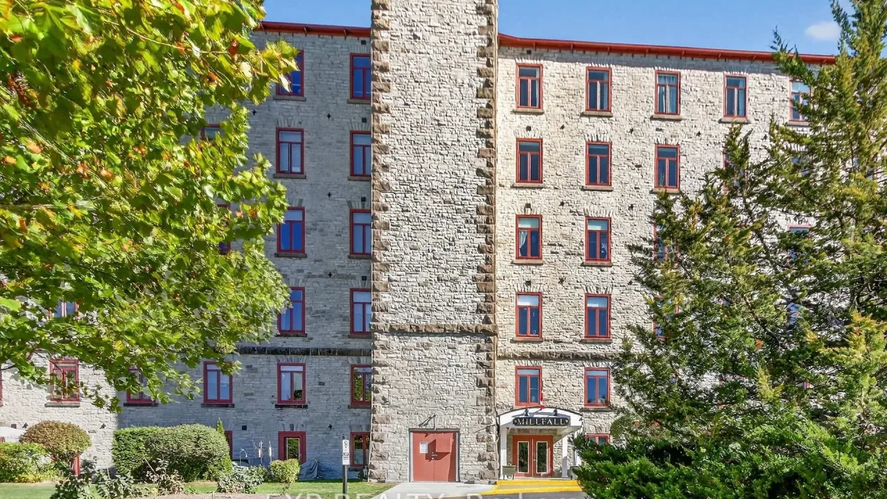 MillFall condo building exterior