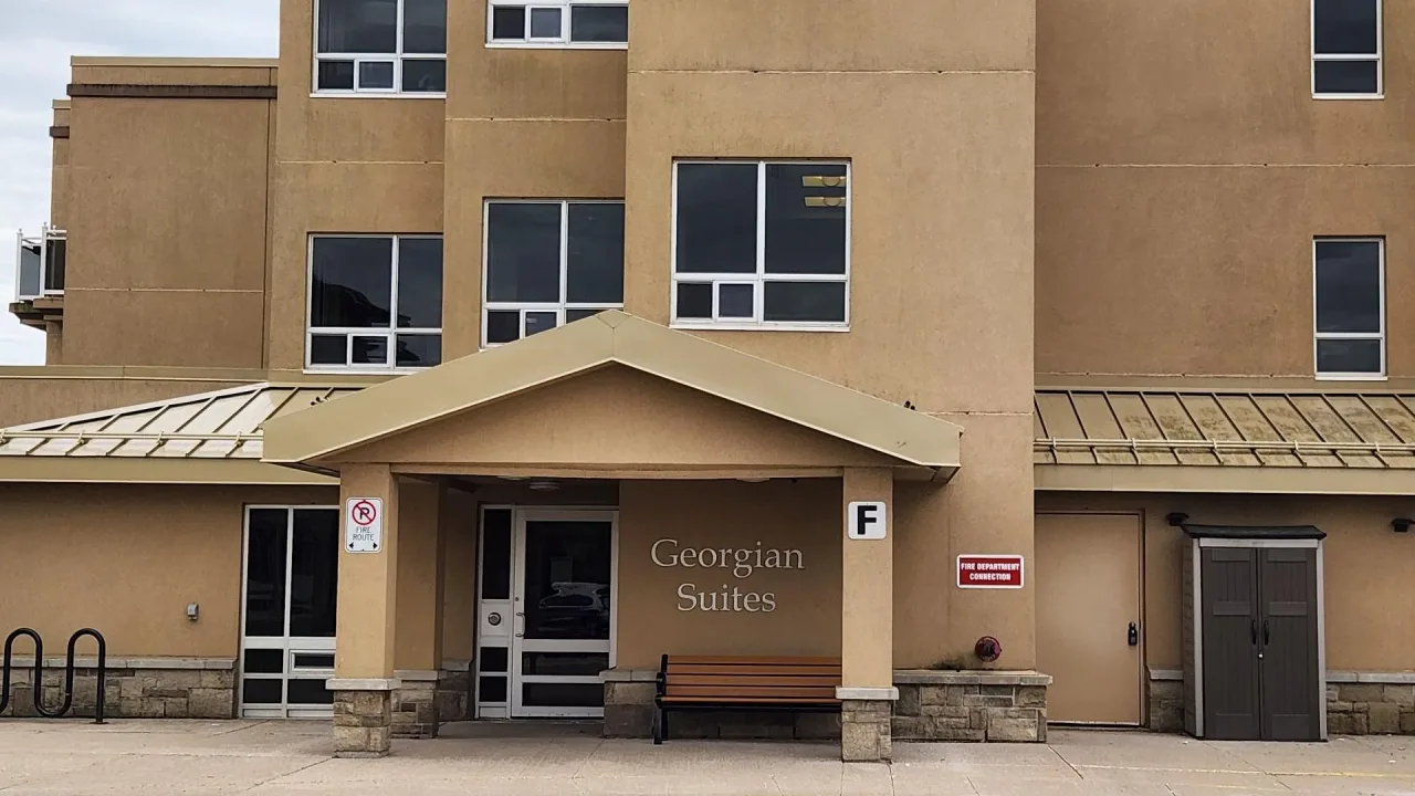 Georgian Suites condo building exterior