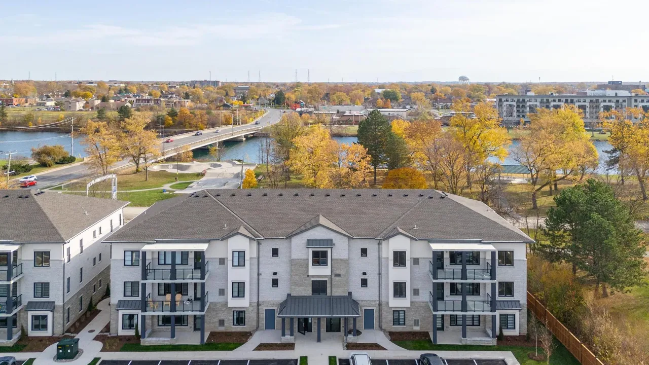 The Waterway Condos exterior