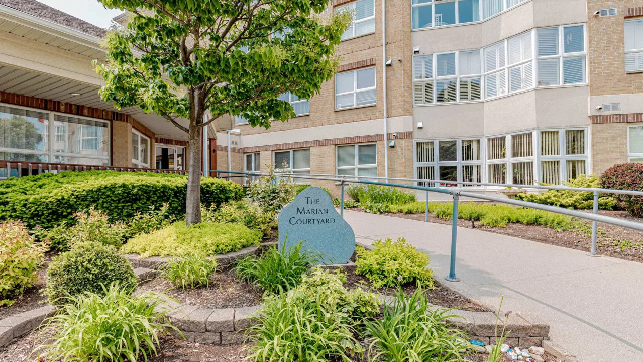 The Marian Courtyard Seniors Residence exterior